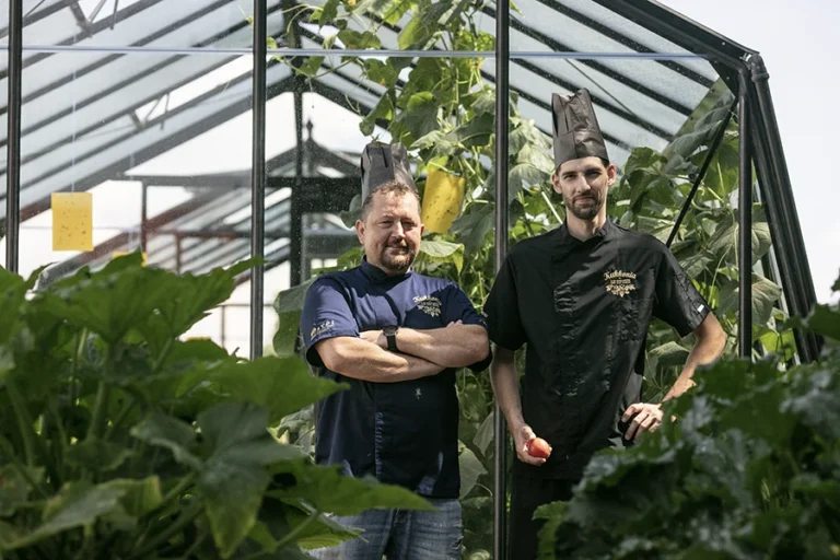 Pestovanie na farme Kukkonia
